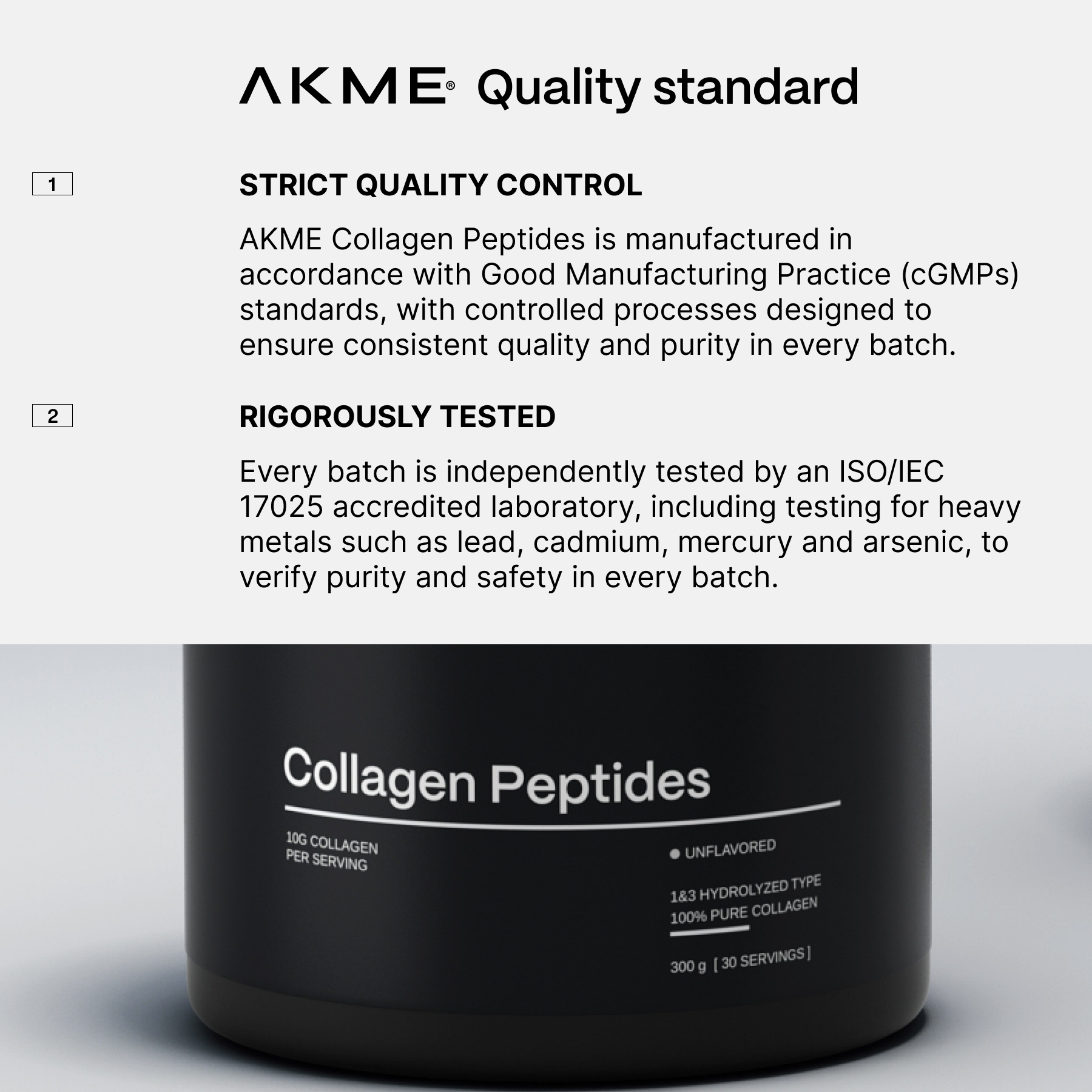 Collagen Peptides Pulver