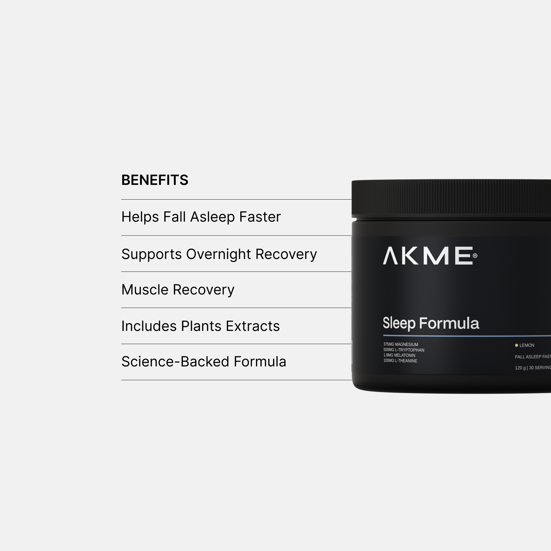 Sleep Formula
