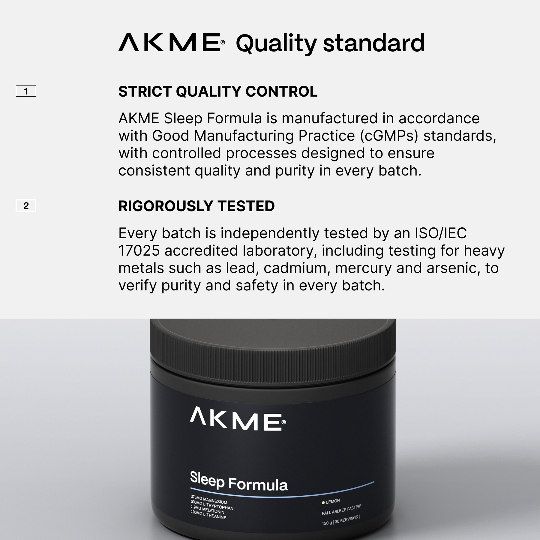 Sleep Formula Pulver
